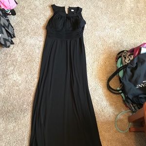 🖤Black formal full length dress🖤